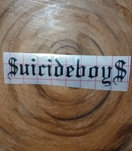 Old English Font Suicideboys Premium Vinyl Decal | Underground Rap Duo - $93.10 MXN+
