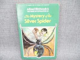 Mystery of the Silver Spider Book Cover Art Marchesi Hitchcock Silhouette #8 - £17.25 GBP