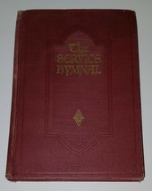 The Service Hymnal 1952 Hardcover Book Music Hope Publishing AS IS SHOWS WEAR - £11.38 GBP