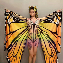 Ladies Fashion Personality Butterfly Catwalk Costumes - £56.89 GBP+