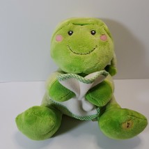 RUSS Widdle Ones Lullaby Dreamers Dibbles the Musical Frog Plush Holding Blanket - £11.10 GBP