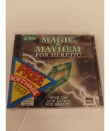 Magic &amp; Mayhem for Heretic CD-ROM 1500 Additional Levels For Heretic Bra... - $19.99