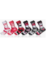 Suhine 6 Pairs Breast Cancer Awareness Socks for Women Pink Ribbon Polye... - £12.58 GBP+