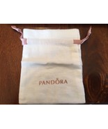 Pandora Gift Bag Anti tarnish Genuine White Pouch 3" x  4" BRAND NEW Rose Gold - $5.87
