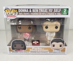 Funko TV Parks and Rec. Donna &amp; Ben Treat Yo&#39; Self - TargetCon Limited E... - £20.96 GBP