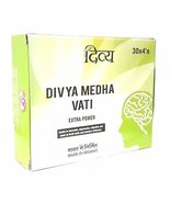 Patanjali Divya Medha Vati 30 x 4&#39;s (Total 120 Tablets) - $153.63 MXN