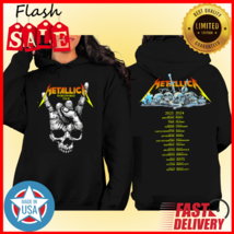 SALE!! Metallica Band Metal Tour 2023 2024 M72 Tour Music Event Hoodie S... - £32.70 GBP+