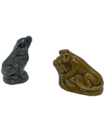 Collectible Wade Red Rose Miniatures Endangered Animals- Panther, Wolf - €10,75 EUR