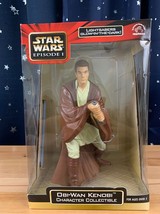 applause STAR WARS Episode I Obi Wan Kenobi Character Collectible w/ Lig... - $21.90