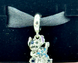 Disney Parks Pandora Stitch Magic Kingdom Cinderella Castle Dangle Charm... - $101.96