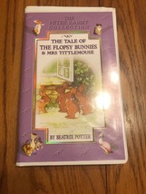 The Tale Of The Flopsy Bunnies &amp; Mrs Tittlemouse  VHS  Ships N 24h - £17.36 GBP