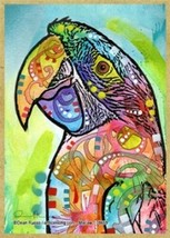 Macaw Parrot Colorful Wildlife Pop Art Wood Fridge Kitchen Magnet 2.5x3.... - £4.60 GBP