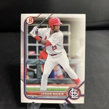 Jordan Walker 2022 Bowman Prospects #BP-20 RC St. Louis Cardinals - £1.38 GBP