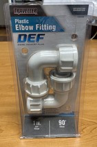 Traveller 1” Plastic 90 Degree Elbow Fitting DEF Diesel Exhaust Fluid - New - $11.95