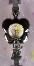 Disney Retired Silver Ladies Tinkerbell Watch! New! htf! Butterfly Shaped Bezel! - £59.81 GBP