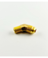 1/4 Male Sae 45 Flare to 1/4 Male Npt 45 Degree Elbow Fitting Propane Ln... - $13.75 CAD