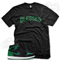&quot;BW  BLESSED&quot; Sneaker T Shirt to match J1 1 High OG Pine Green Seattle  - £21.08 GBP