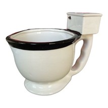 Evelots Toilet Mug Gag Gift 10 oz Coffee Tea Cereal Bowl Candy Dish - £14.67 GBP