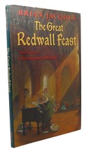 Brian Jacques The Great Redwall Feast 1st Edition 1st Printing - £38.22 GBP