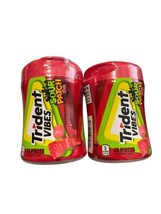 Trident Vibes Sour Patch Kids Redberry 2-Pack Exp 09/2024 - £11.54 GBP