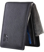 Gostwo Mens Slim Minimalist Front Pocket Wallet Genuine Leather Id Windo... - £25.10 GBP