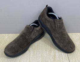 Skechers Shape-Ups Suede Leather Slip-Ons Mens Size 12 - £37.23 GBP