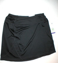 New Womens NWT Gaiam Black Skirt Studio Street Yoga Pilates Barre XS Nice Short - $23.17