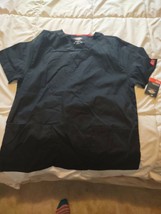 Dickies Size Small Black Scrubs Shirt Women&#39;s - £23.16 GBP