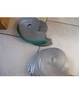 LOT 23  Cozzini Industrial Short Dropper Crescent Blades Cutting Meat ? ... - $83.37 CAD