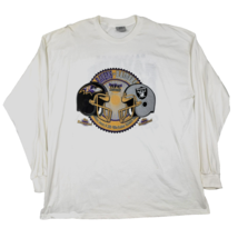 Baltimore Ravens Oakland Raiders AFC Championship 2000 Long Sleeve XXL Shirt NFL - $22.48