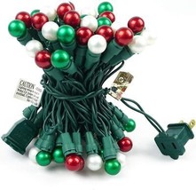 Christmas Lights Indoor 19FT 70 LED Outdoor String Lights with Pearlized... - £36.65 GBP