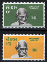 ZAYIX Ireland 275-276 MNH Gandhi Historical Figure Independence 021823S94 - £1.29 GBP