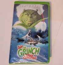 Dr. Seuss How the Grinch Stole Christmas Jim Carrey VHS Clamshell Case  - €2,16 EUR