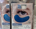 (2) RETINOL HYDROGEL under-eye pads - Anti-wrinkle serum-NEW! - £8.30 GBP