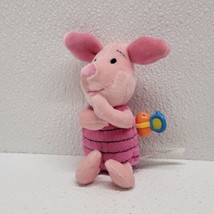 Vintage Fisher Price 2001 Wind & Shake Piglet Plush Disney Side Wind Bee Pooh - £9.69 GBP