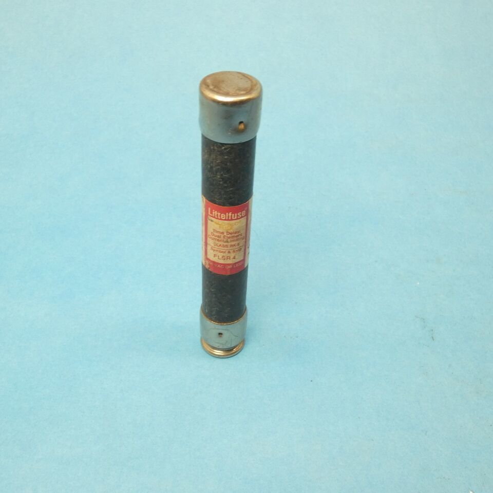 Littelfuse FLSR4 Time-delay Fuse Class RK5 4 Amps 600VAC/300VDC Tested - $2.49