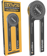 LEXIVON Aluminum Miter Saw Protractor Rust Proof Angle Finder - $544.73 MXN
