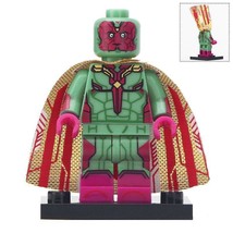 Vision - Avengers 3 Infinity War Marvel Super Heroes Minifigure Gift Toy - £2.35 GBP