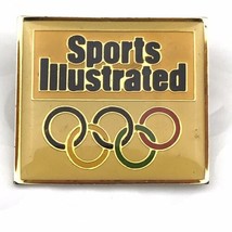 Olympic Sports Illustrated Pin Gold Tone Vintage - $8.95