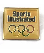 Olympic Sports Illustrated Pin Gold Tone Vintage - $8.95