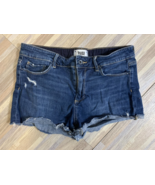PAIGE Demin Shorts Women&#39;s Size 28 Emmitt Blue Stretch Pockets Cut Off B... - €10,00 EUR
