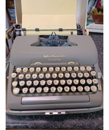 Vtg Smith Corona 5TE Electric Portable Typewriter Hard Case Working See Video - $494.99