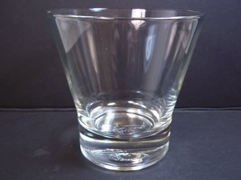 Crown Royal tapered whiskey sipping glass embossed crown pillow logo base 6 oz - £5.31 GBP