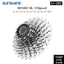SHINE Road Bike Cette Ultralight Freewheel 11/12 Speed 11-28T 32T 34T 36T Bicycl - £103.21 GBP