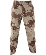 USGI DESERT STORM CHOCOLATE CHIP 6 COLOR CAMO COMBAT TROUSER PANTS ALL S... - €32,53 EUR