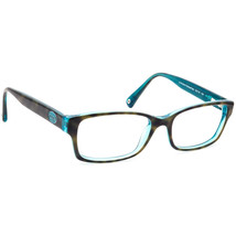 Coach Eyeglasses HC 6040 (Brooklyn) 5116 Tortoise/Teal Rectangular 52[]1... - $79.99