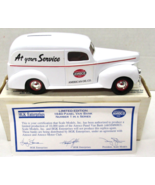New Ertl 1940 Ford Amoco Panel Van Bank Die Cast Metal Lockable Coin Bank - $19.47 CAD