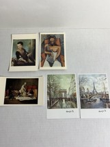 Lot of 5 Artist Inspired Postcards Chardin, Picasso, Murillo,  Braque - £7.69 GBP