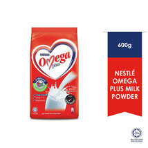 3 Packs X 600g NESTLE Omega Plus Milk Powder Low Fat High Calcium with A... - $113.85