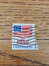 US Stamp 13 Star Flag Over Independence Hall 13c Used - $0.99